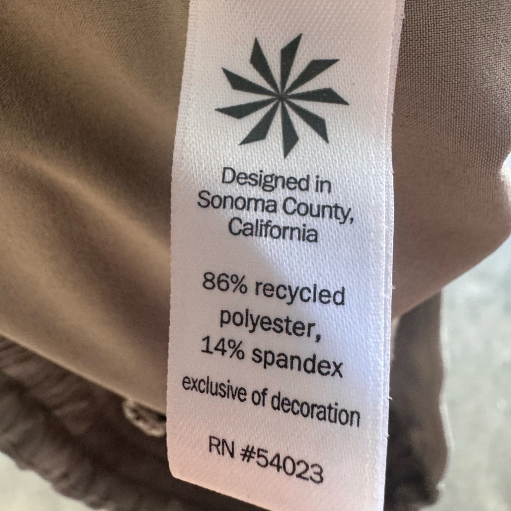 Athleta‎ Chelsea Cargo Pants Women 4 Grey Zip Pockets Athleisure Active Yoga - Picture 7 of 8